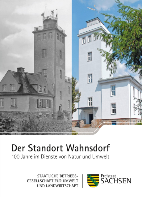 Umschlagseite der Festschrift 100 Jahre Wahnsdorf