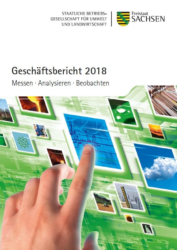 Umschlagseite des Geschäftsberichtes der BfUL 2018