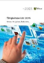 Umschlagseite des Tätigkeitsberichtes des BfUL 2015